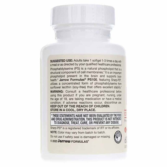 PS 100 Phosphatidylserine 100 Mg, JRF
